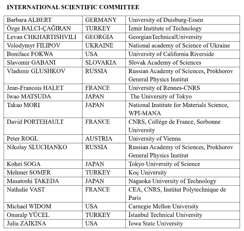 International Scientific Committee